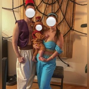 Family Aladdin, Jasmine & Abu costume